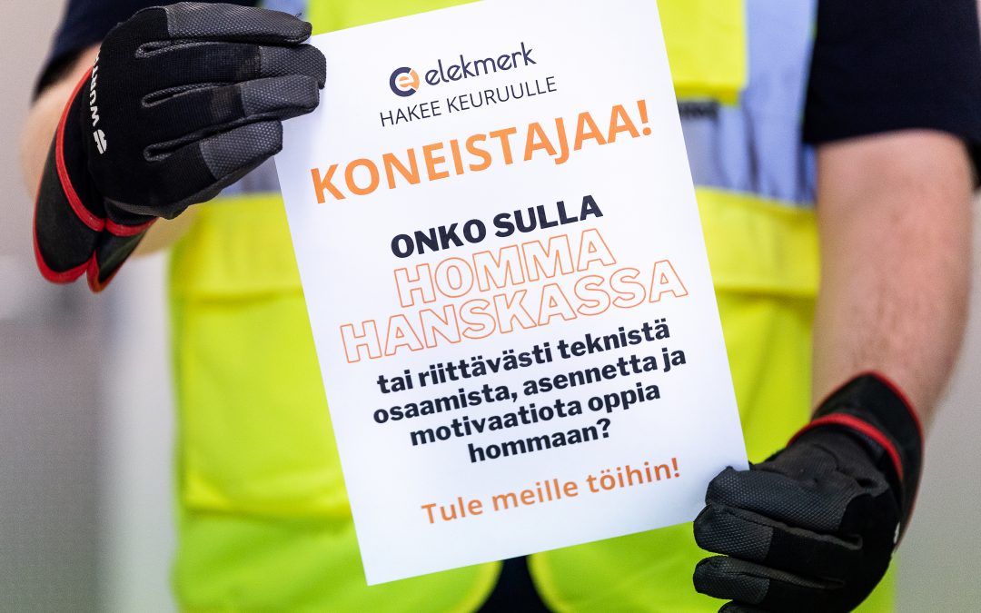 REKRY: Koneistaja